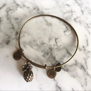 Alex and Ani gold pineapple